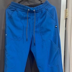 Koi Women's Blue Scrub Pants